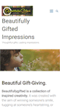 Mobile Screenshot of beautifullygifted.com